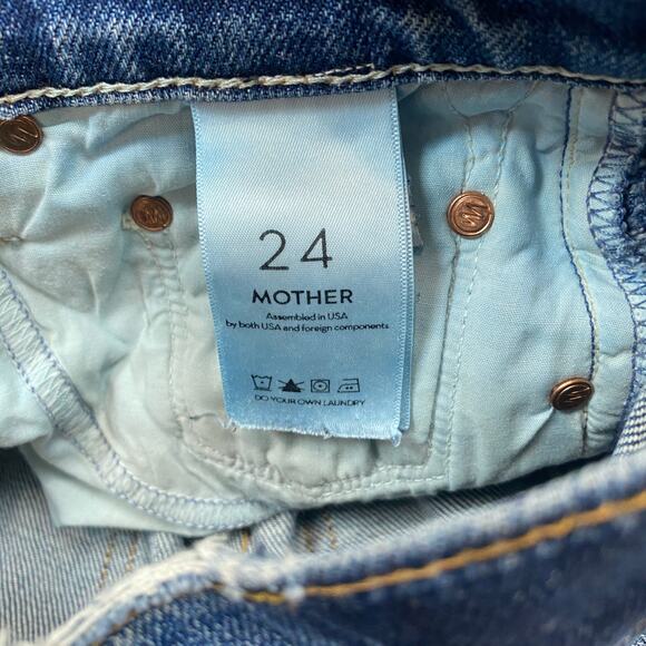 Mother Superior The Sinner Jeans in Ice Cream You Scream Women's 24 - Picture 9 of 11